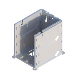 Render of MODULITH 115 Case - 1W-2H